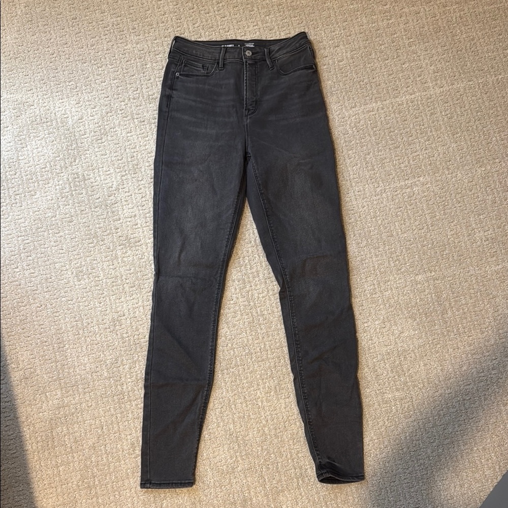 Women's Black High-Rise Skinny Jeans